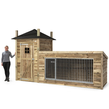 Hondenkennel Hooiberg Lize detail