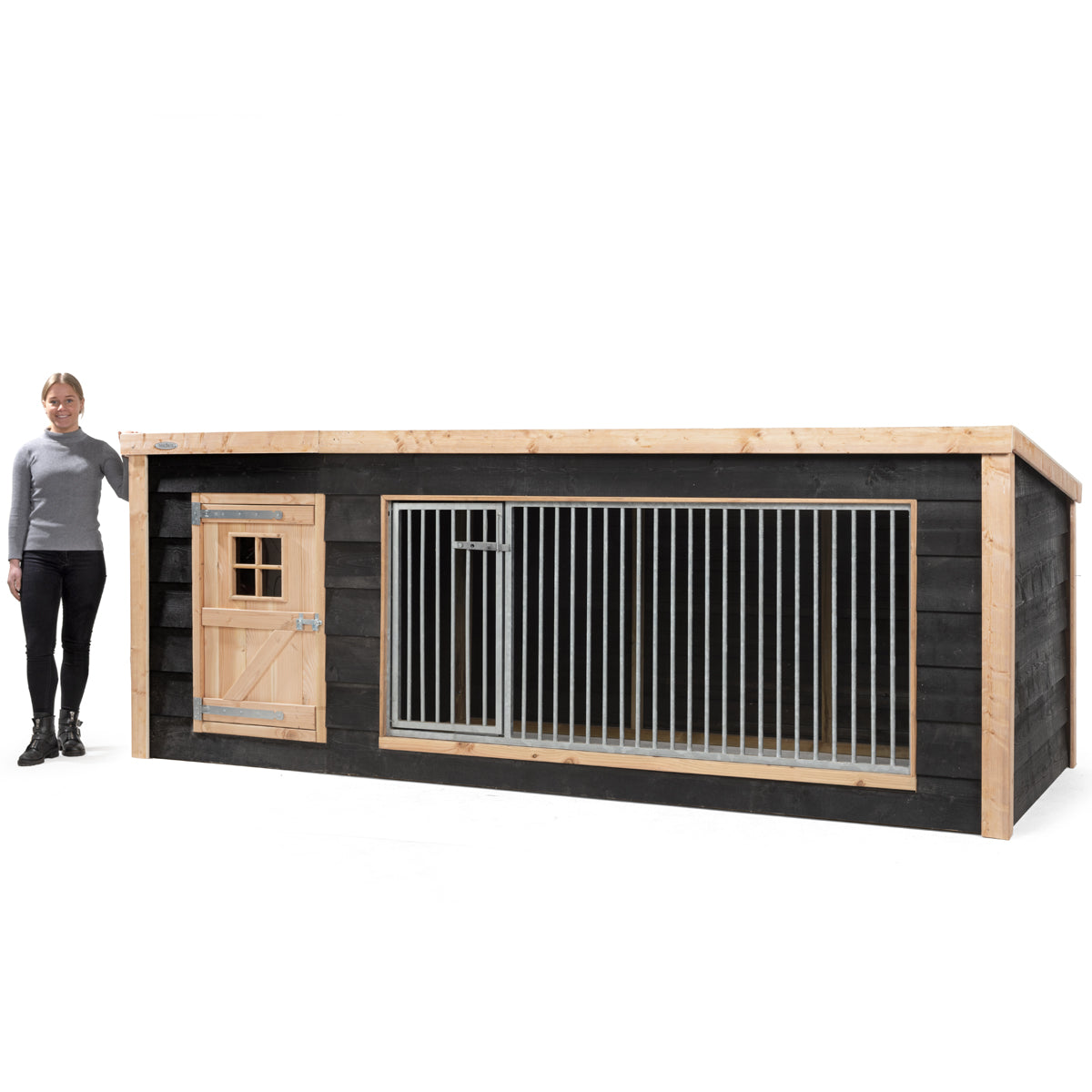 Hondenkennel Reno XL detail